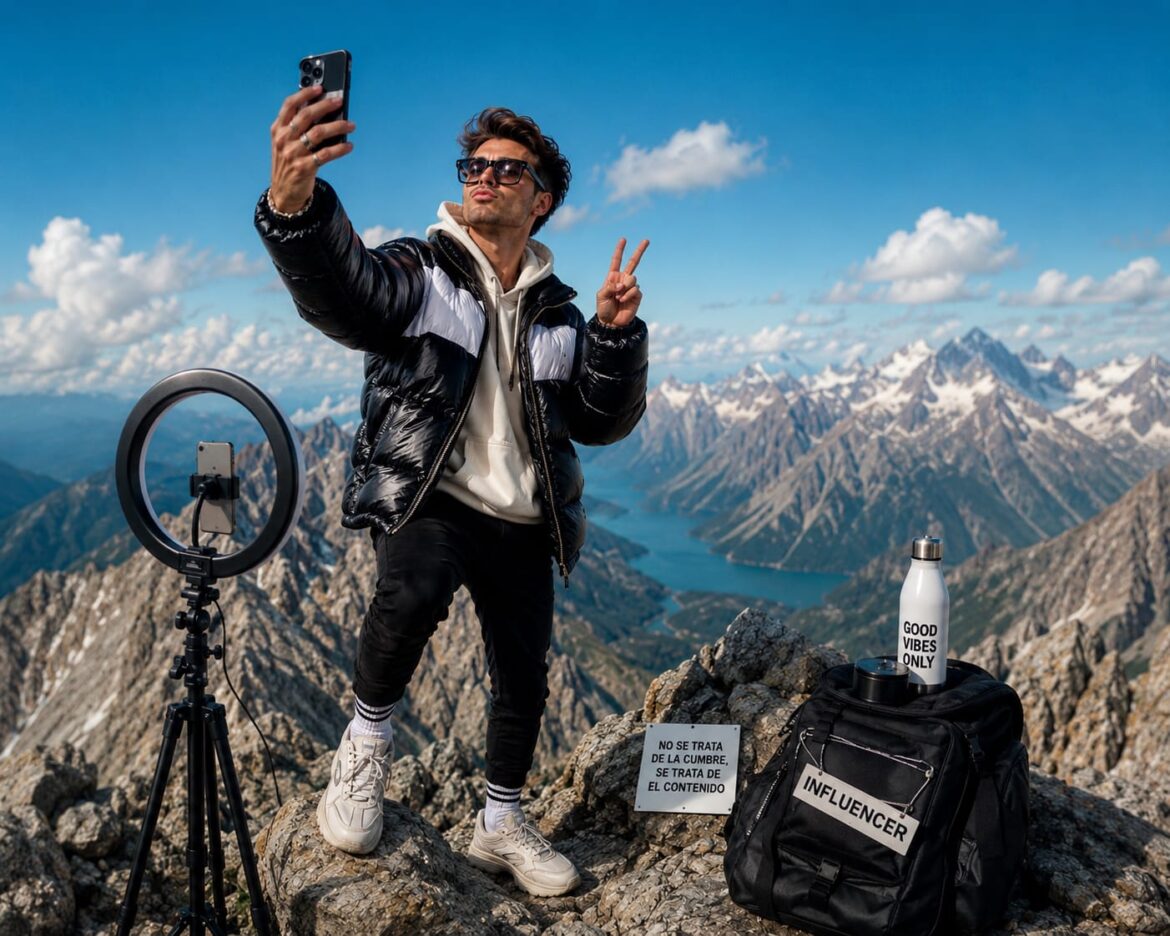 Montañismo vs influencers